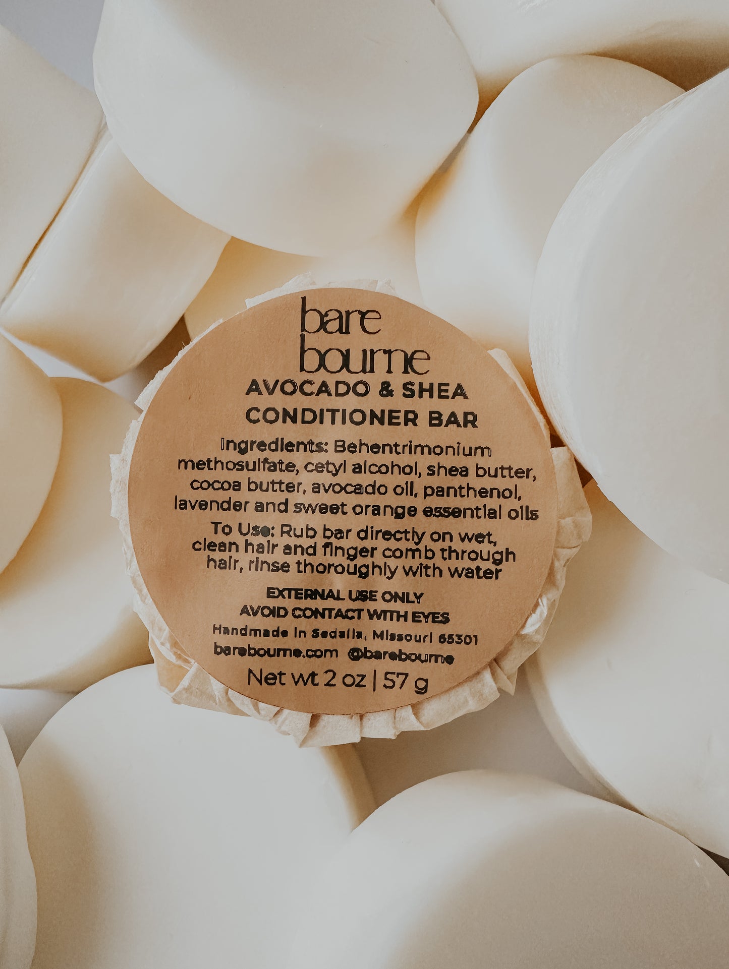 Avocado and Shea Conditioner Bar