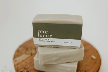 Peppermint Sage Bar Soap