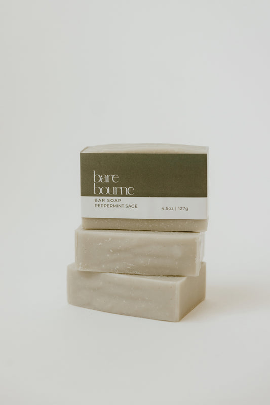 Peppermint Sage Bar Soap