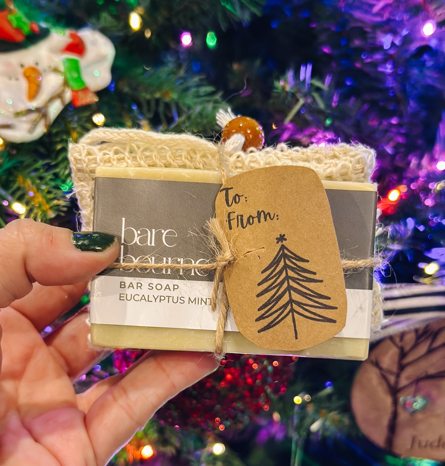 Bar Soap & Sisal Gift Set